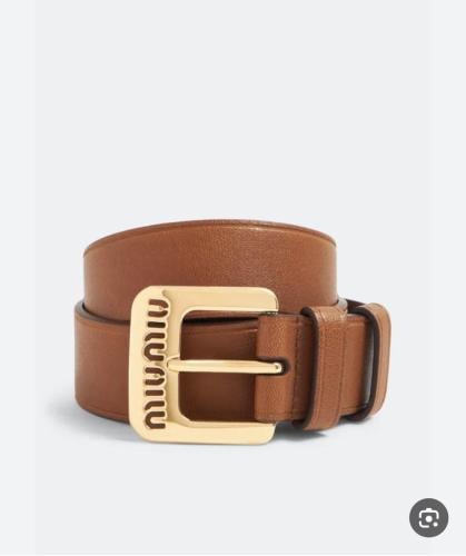 Miu Miu Leather Belt Women