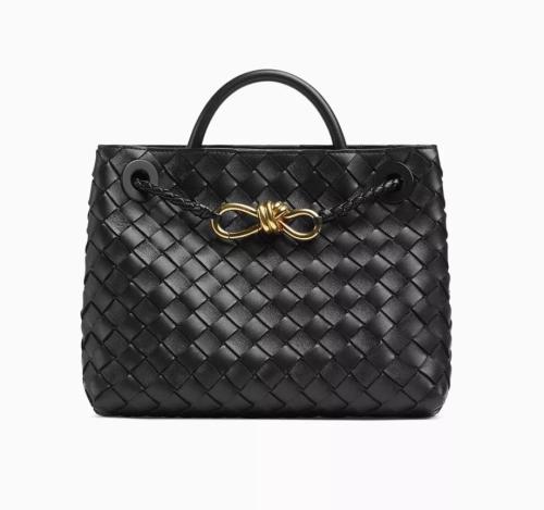 BottBa70-32cm- Bottega Veneta Brown Intrecciato Le...