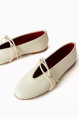 bottega Rosa Mary-Jane Ballerinas flat