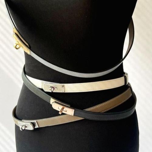 HeBelt13 Gray Hermes Kelly Belt