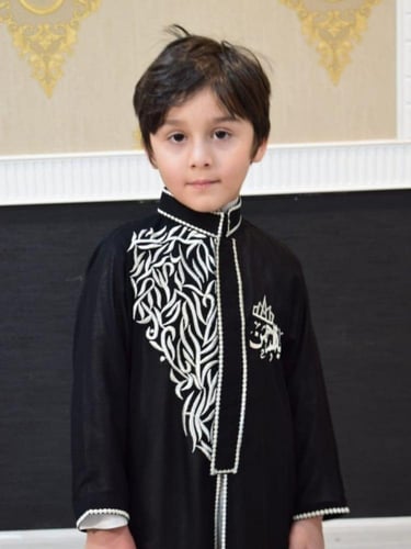 دقله ولادي تطريز فضي