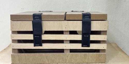 صندوق تشبيك - قسمين