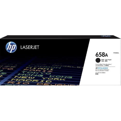 HP 658A BLACK ORIGINAL LASERJET TONER CARTRIDGE (W...
