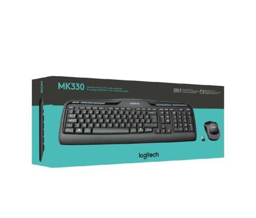 KEYBOARD LOGITECH WireLess DESKTOP COMBO MK330 EN/...