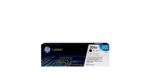 HP 304A Black Original LaserJet Toner Cartridge (C...