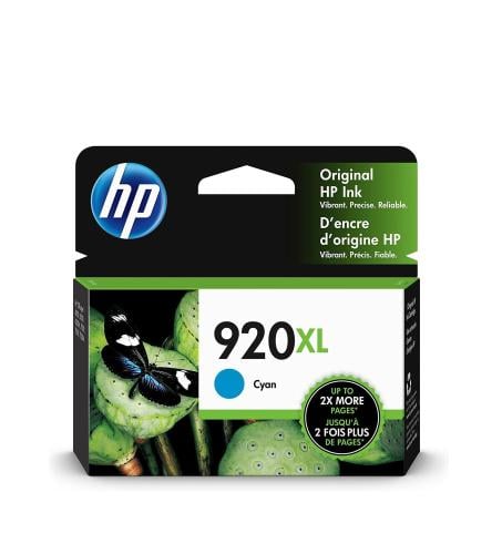 HP 920XL HIGH YIELD CYAN ORIGINAL INK CARTRIDGE (C...