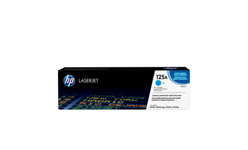 HP 125A Cyan Original LaserJet Toner Cartridge (CB...