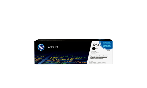 HP 125A Black Original LaserJet Toner Cartridge (C...