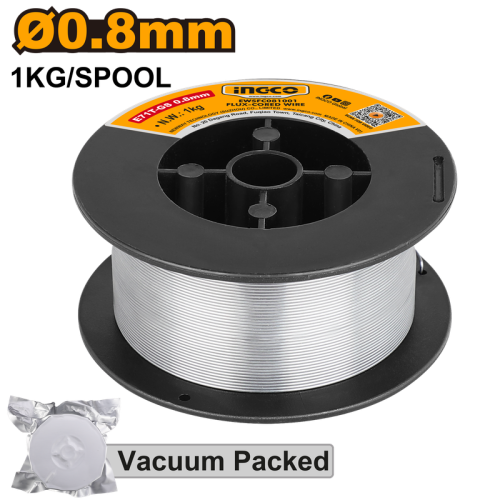 بكرة سلك لحام ميك بدون غاز إنكو INGCO 0.8mm وزن 1...