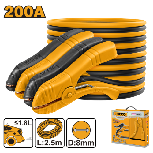 اشتراك كابلات توصيل بطارية السيارة إنكو INGCO 200...