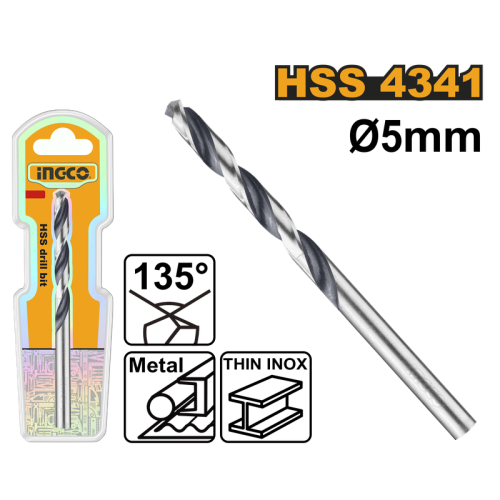 ريشة حفر حديد وستانلس ستيل رقيق HSS إنكو INGCO 434...