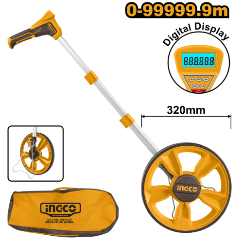 عجلة قياس المسافات الرقمية Digital Measuring Wheel...