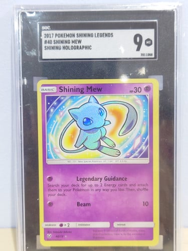 كرت مقيم 2017 Pokemon Shining Legends Shining Mew...