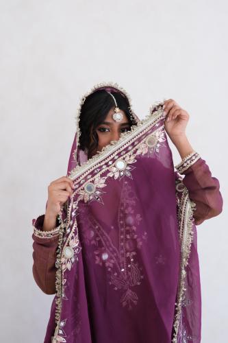 Mehtab - Imperial Plum Set