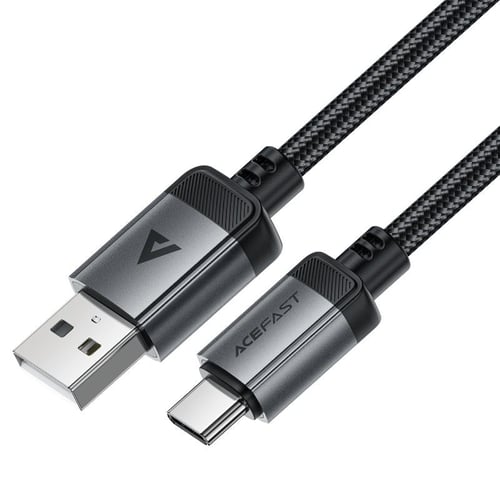 كيبل USB-A إلى Type-C (شحن سريع 3A – تصميم متين) A...