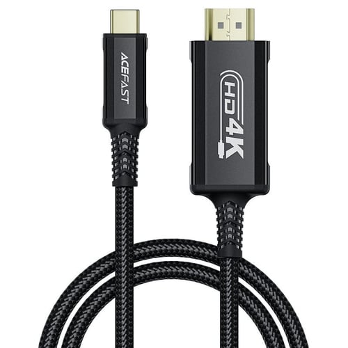 كيبل HDMI ايس فاست C1-10 Type-C إلى HDMI 4K 60Hz ع...