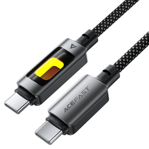 كيبل أيس فاست USB-C إلى USB-C (60W – إضاءة ملونة 7...