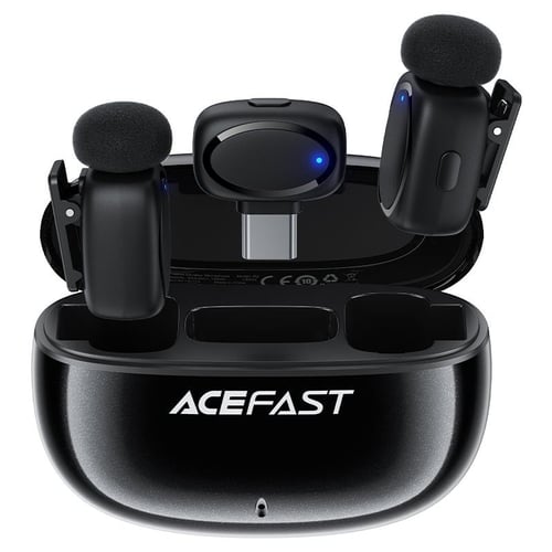 مايكروفون لافالير لاسلكي ايس فاست (ACEFAST R2) ثنا...