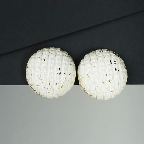 White Vintage Earrings