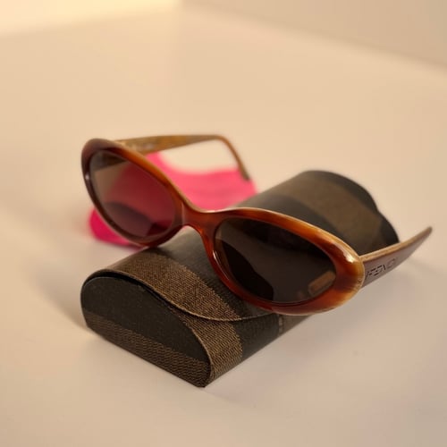 Vintage Fendi Amber Sunglasses