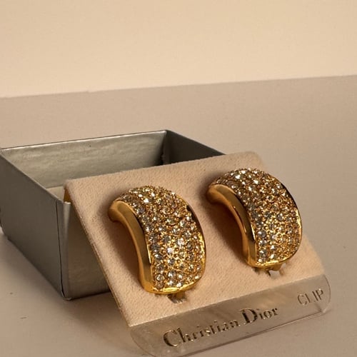 Christian Dior Vintage Earrings – 80s