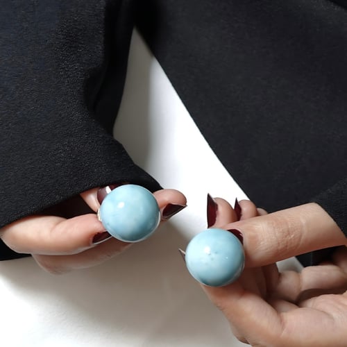 Tiffany Blue Vintage Earrings