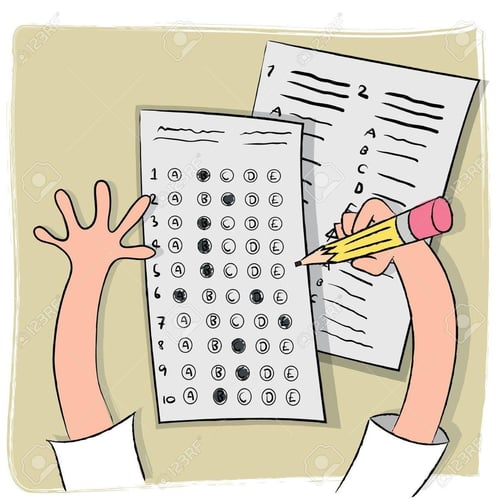 اختبار نهائي رياضيات ثاني ثانوي ف2 لانحلل النشر