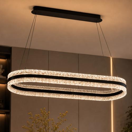 ثريا مودرن فاخرة بإضاءة LED ذكية – تصميم عصري مستط...