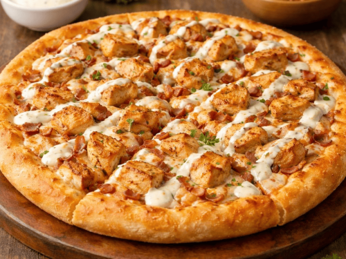 Chicken Ranch Pizza