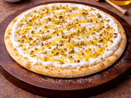 Laban cheese honey pie