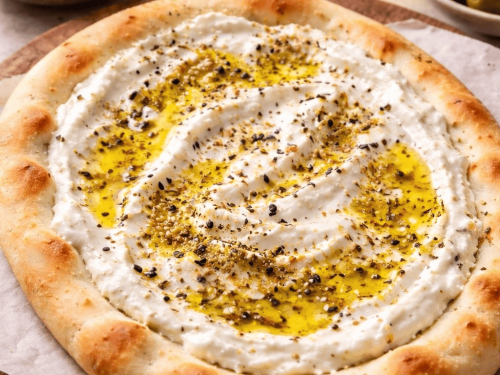 Labneh pie