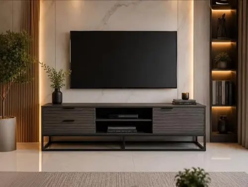 طاولة تلفزيون بتصميم أنيق 180 سم