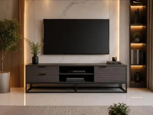 طاولة تلفزيون بتصميم أنيق 160 سم