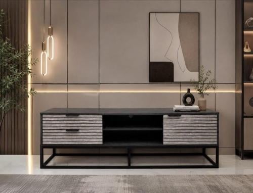 طاولة تلفزيون بتصميم أنيق 160 سم