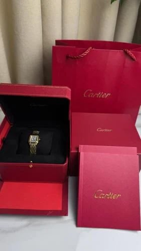 Cartier women's watch in gold color