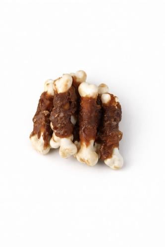 مكافأة دجاج مجففة ملفوفة بعظم طري للكلاب- Chicken...