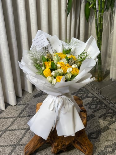 Hams Al-Jouri bouquet