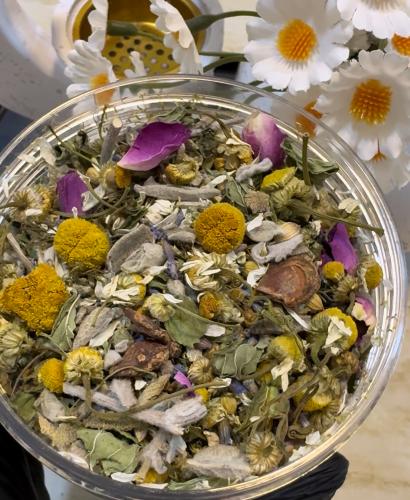 Herbal tea infusion