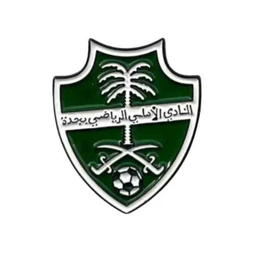 ملصق حديد شعار نادي الأهلي القديم -