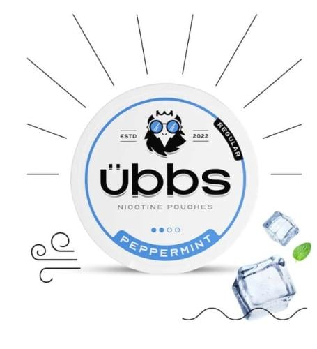 اوبس اظرف نيكوتين نعناع ايس ÜBBS PEPPERMINT NICOTI...