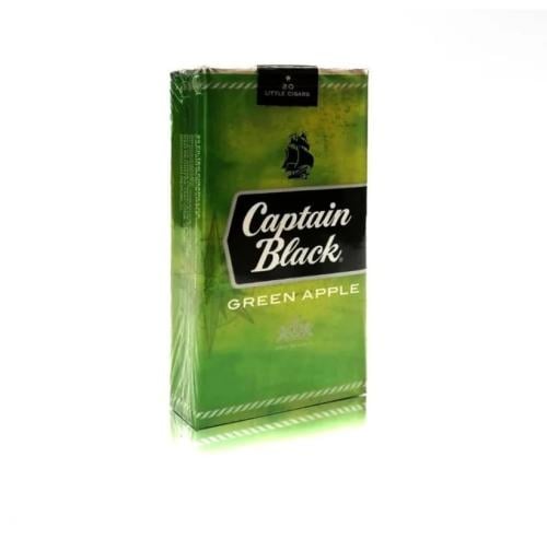 دخان كابتن بلاك تفاح اخضر CAPTAIN BLACK GREEN APPL...