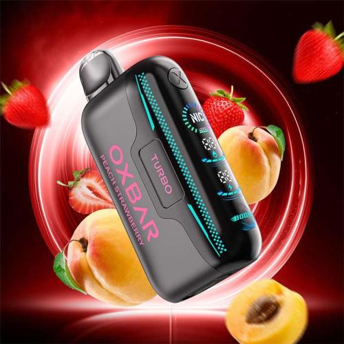 سحبة أوكس بار 36k سحبة خوخ فراولة OXBAR GTURBO 360...