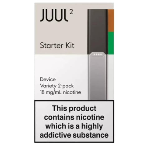 سحبة جول 2 الاصدار الثاني مع 2 بودات Juul 2 Starte...