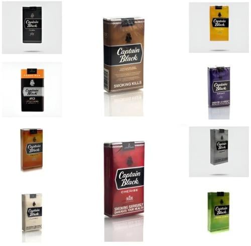 دخان كابتن بلاك عدة نكهات Captain Black