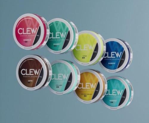 اظرف نيكوتين كلو عدة نكهات CLEW