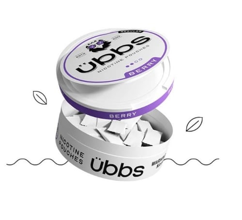 اوبس اظرف نيكوتين توت ÜBBS BERRY NICOTINE POUCHES