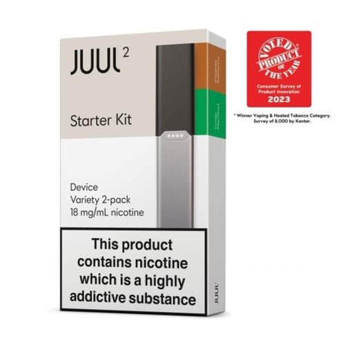 سحبة جول 2 الاصدار الثاني مع 2 بودات Juul 2 Starte...
