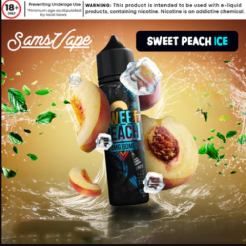 نكهة فيب سويت خوخ ايس سامز فيب Sweet Peach Ice Sam...