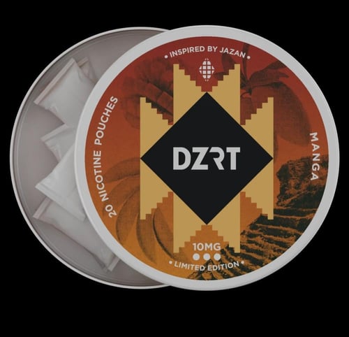 دزرت منقا اظرف نيكوتين DZRT Manga Nicotine pouches