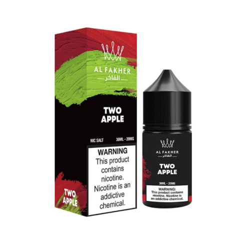 نكهة سولت الفاخر تفاحتين AL Fakher Two Apple Salt